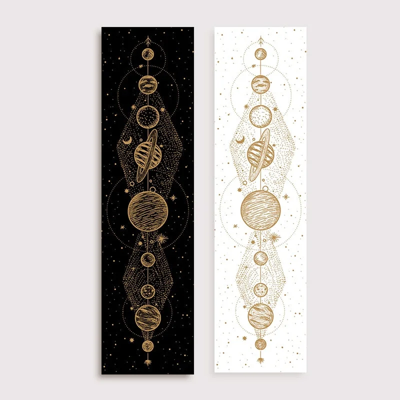 Moon Phase Tapestry Wall Hanging Lunar Eclipse Cycle Psychedelic Carpet Sun Moon Tapestries Bohemian Psychedelic Wall Decoration