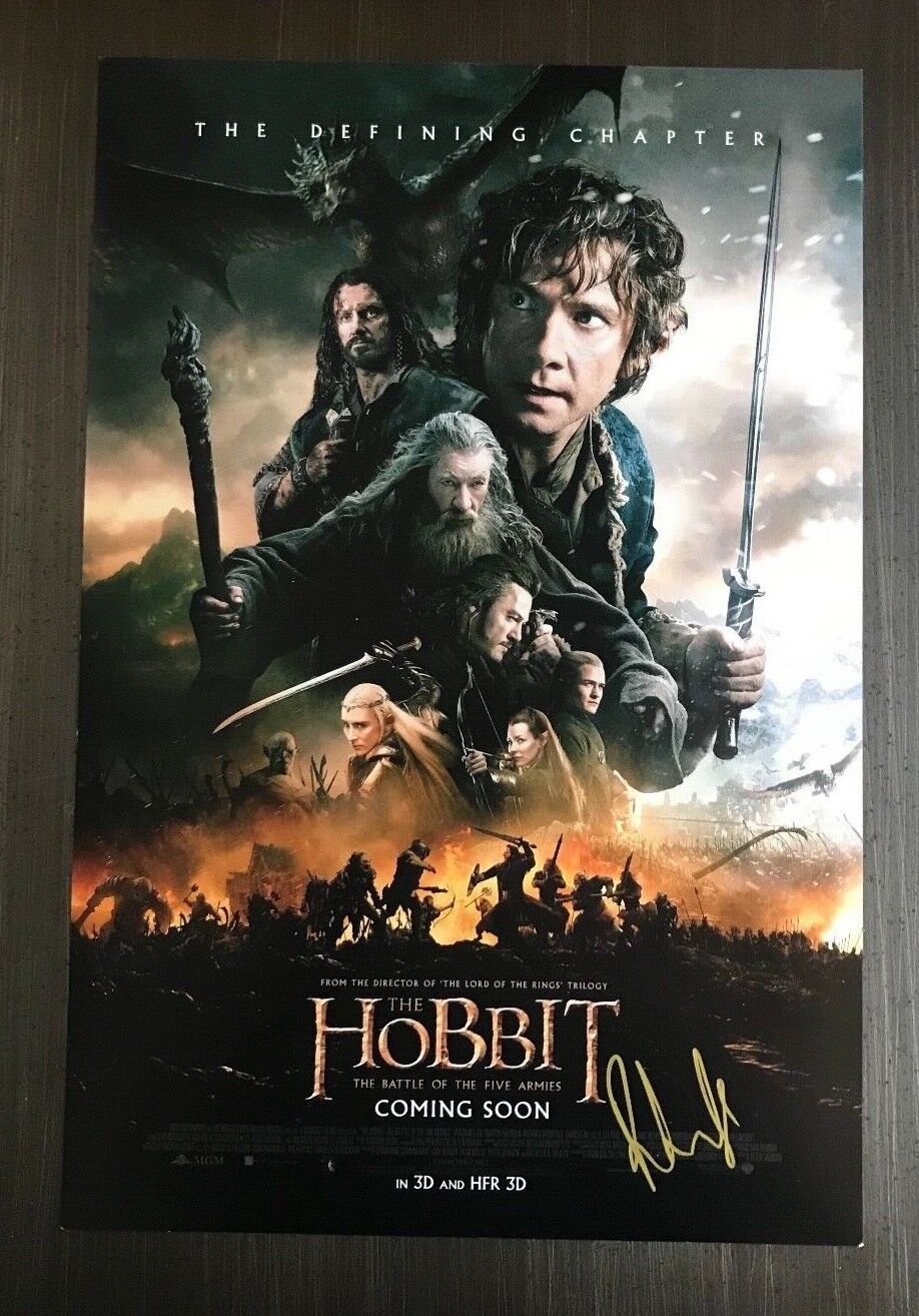 * RICHARD ARMITAGE * signed autographed 12x18 poster Photo Poster painting * THE HOBBIT * 3