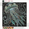 Diamond Painting-DIY Crystal Rhinestone Jellyfish