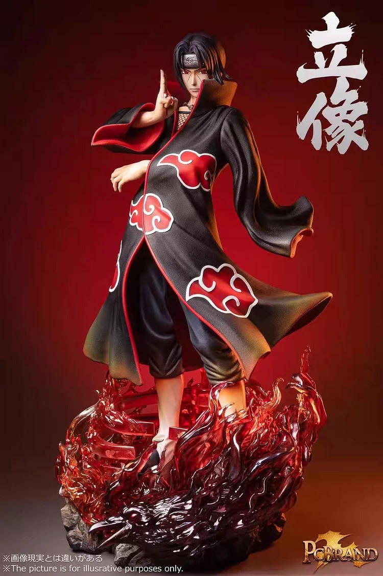 【Pre-Order】1/4 & 1/6 Scale Itachi Uchiha with LED - Naruto Resin Statue - PCBrand Studios 