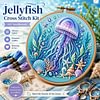 Ocean Animals Stamped Needlework Cross Stitch Kit 14CT tapestrymarket