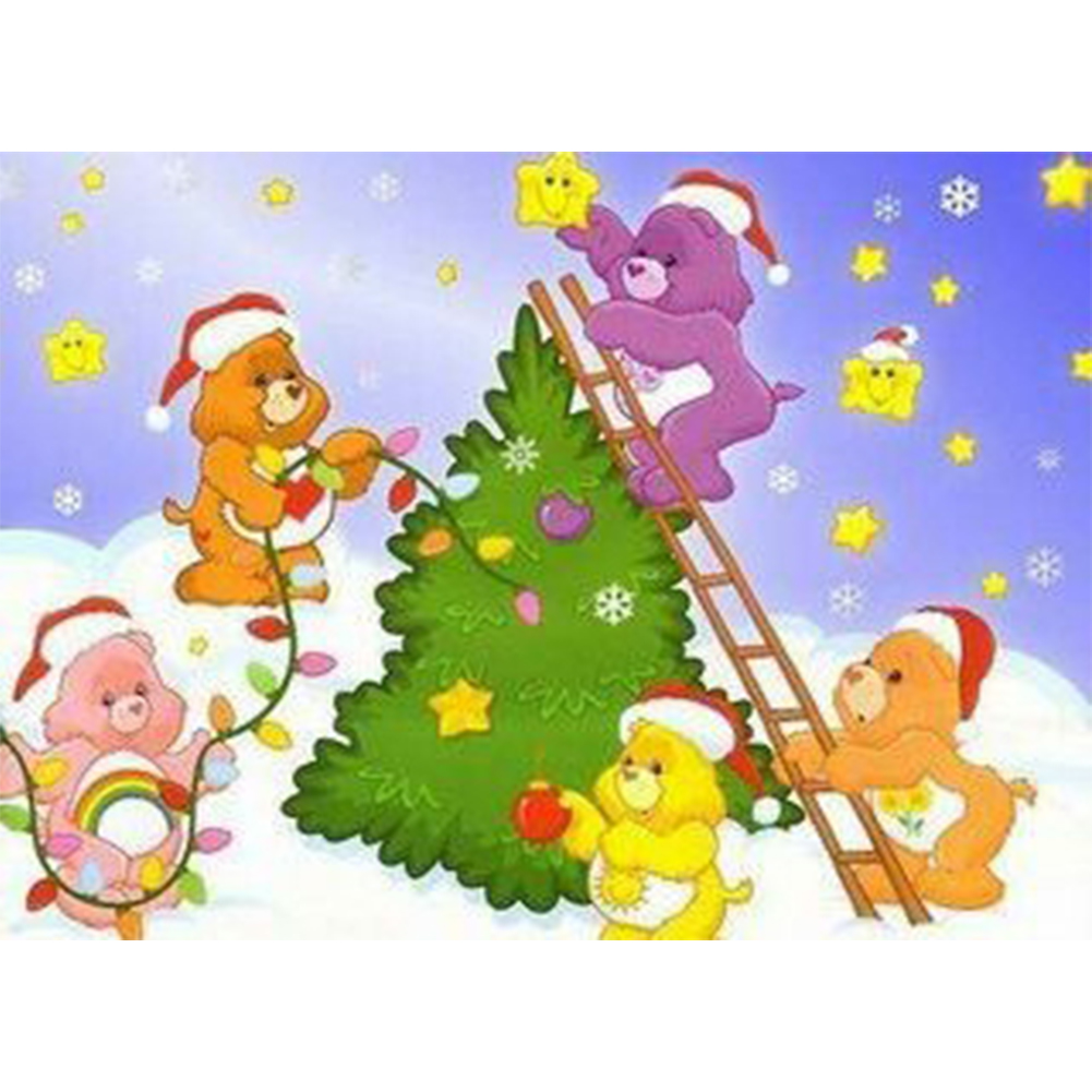 

Care Bear Christmas Tree - Round Drill Diamond Painting - 40*30CM, 501 Original