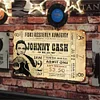 Johnny Cash - Vintage Metal Signs - 20*30cm/30*40cm - Music