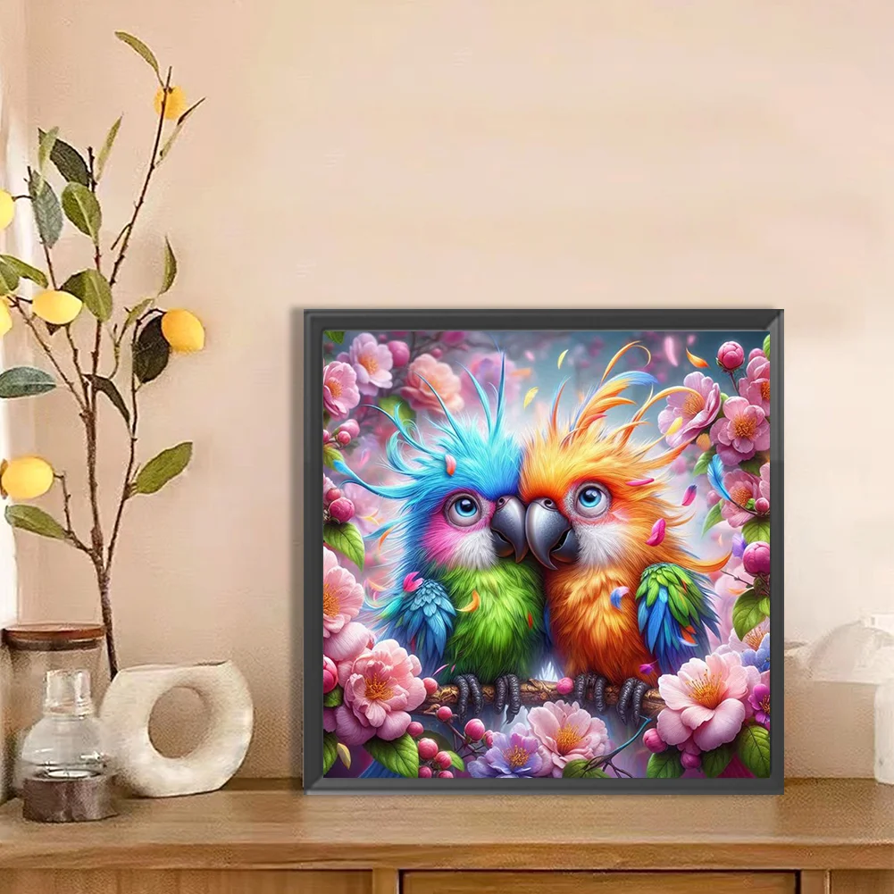 Diamond Painting - Full Round Drill - Parrot(Canvas|40*40cm)