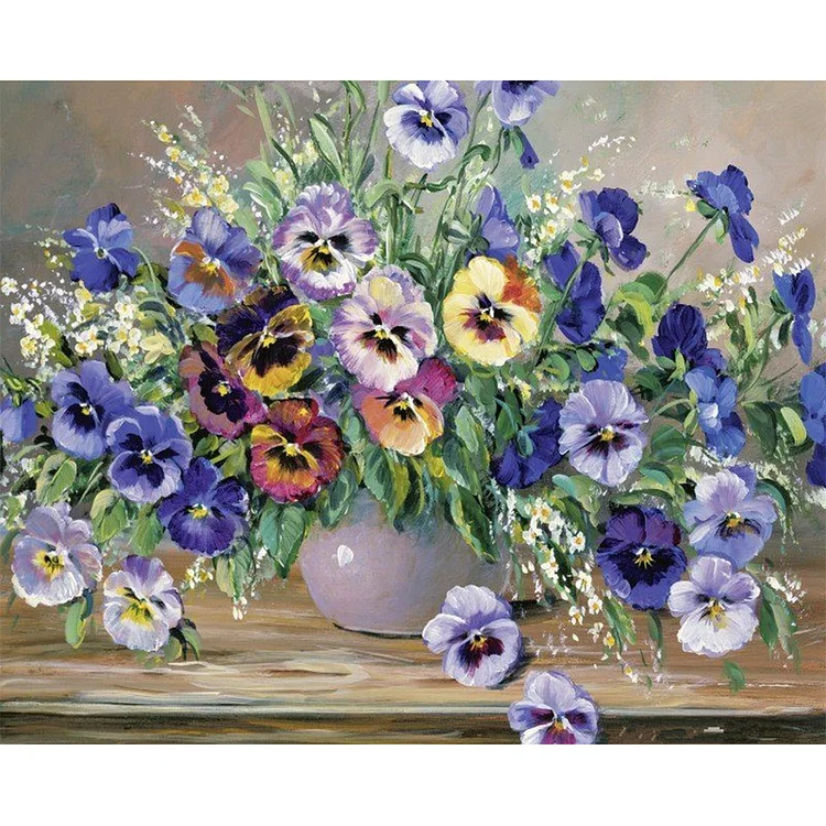 Flowers - Paint By Numbers