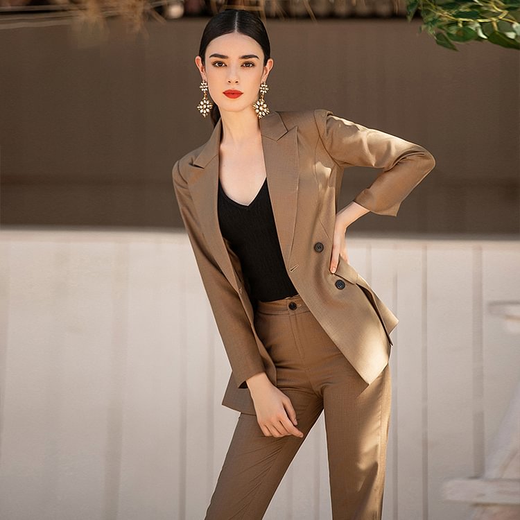 Professional Suit Pants Three-piece 