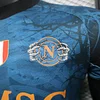 2025/2026 Player Version Napoli Halloween Special Edition Navy Blue Soccer Jersey 1:1 Thai Quality