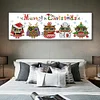 Partial Cross Stitch Kits Christmas Owl 14CT Counted DIY Home Decorations(Brand)