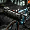 2.2L Bike Handlebar Bag Reflective Mountain Bike Front Bag for Outdoot Cycling
