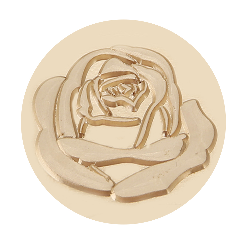 

25MM Rose Sealing Wax Stamp Head, 501 Original
