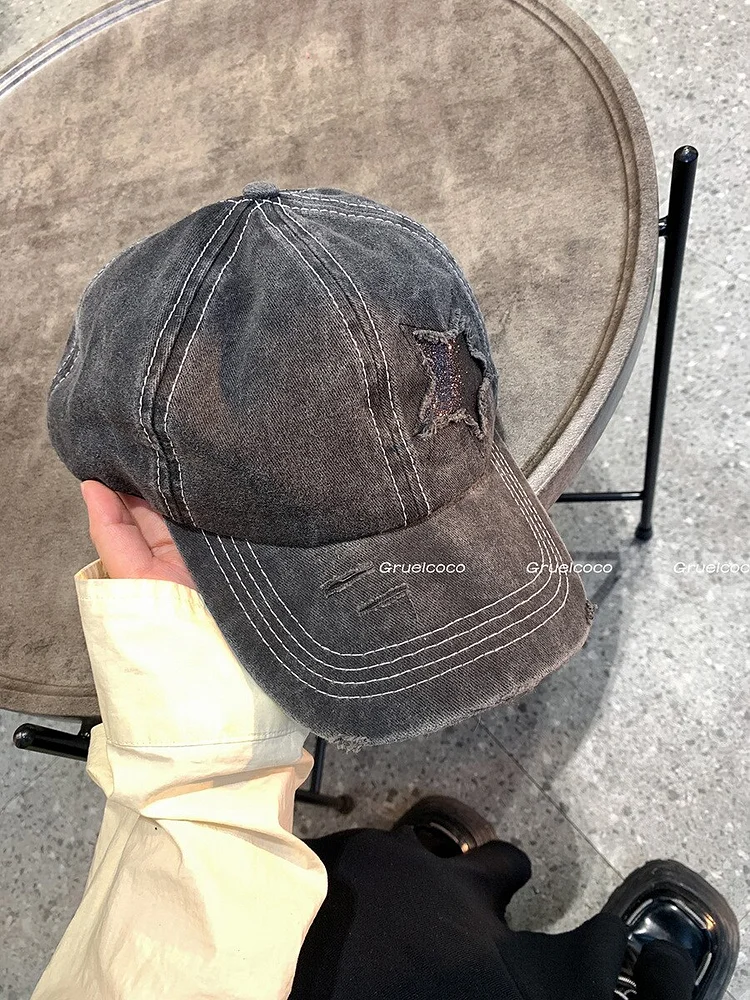 Y2k Baseball Caps for Women Men 90s Indie Aesthetic Fairy Grunge Sport Visors Cap Sun Hat Girls Korean Kpop Accessories Gorras