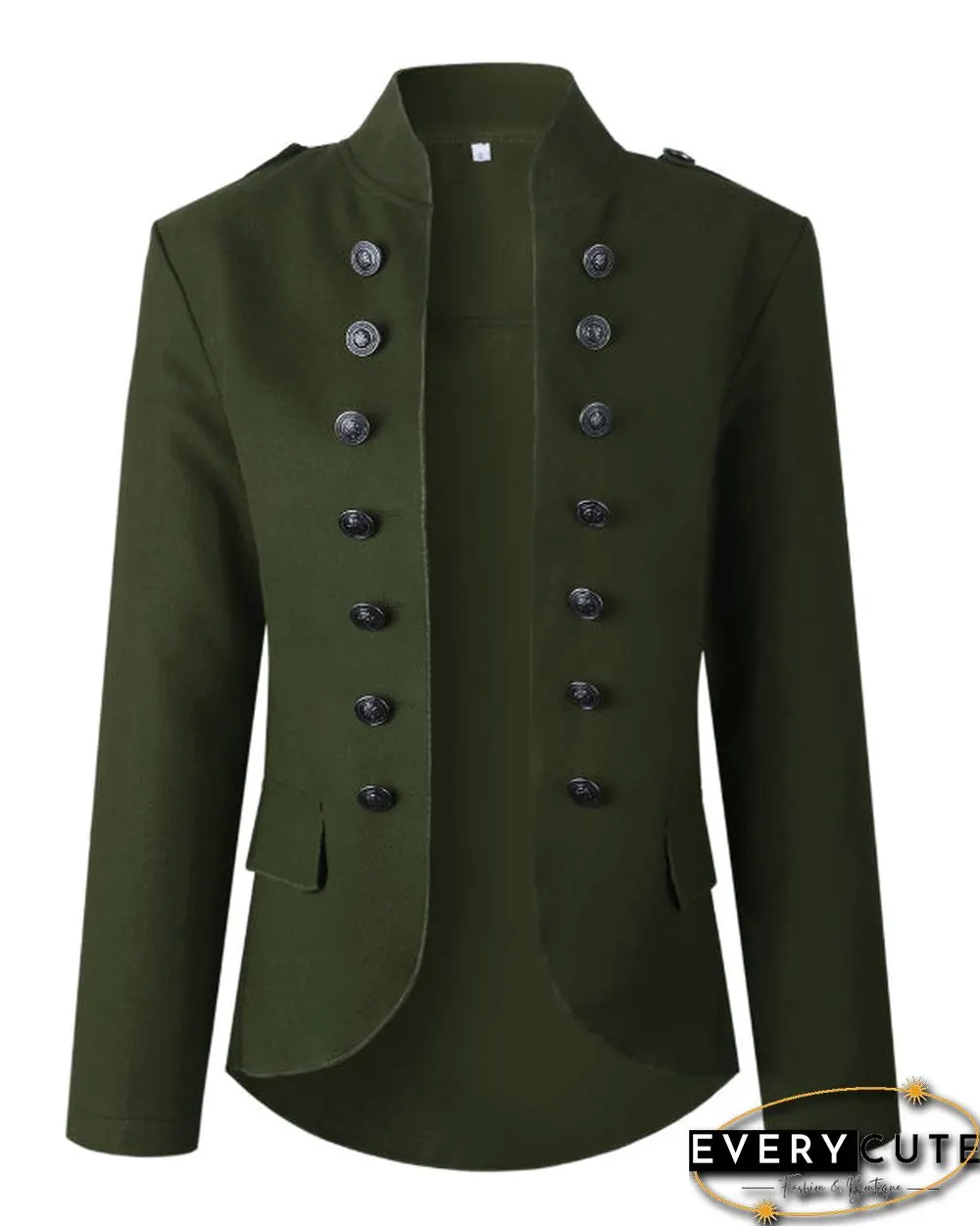 Fashion Classic Button Blazer