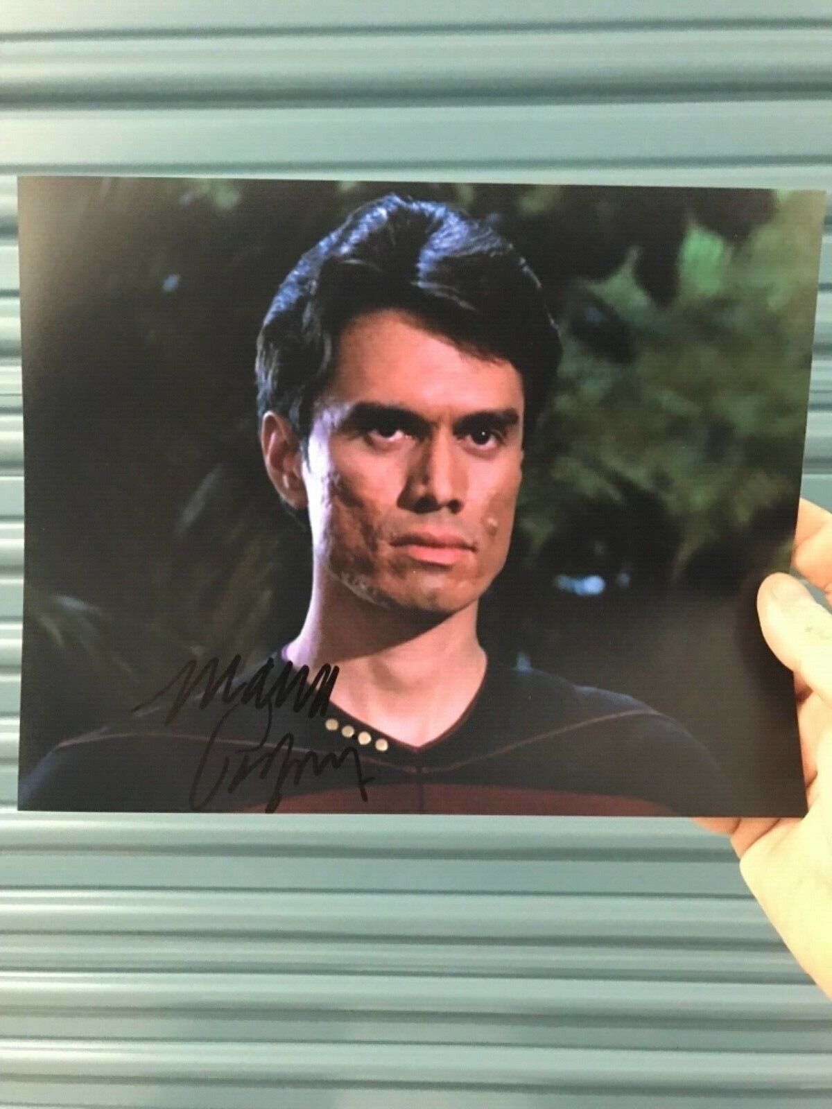 MARCO RODRIGUEZ STAR TREK THE NEXT GENERATION AUTOGRAPHED Photo Poster painting SIGNED 8X10 #2