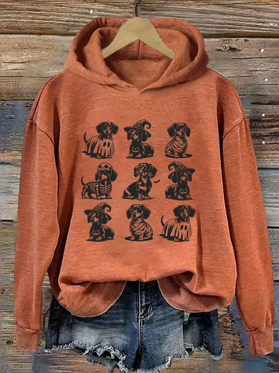 Dachshund Halloween Hoodie