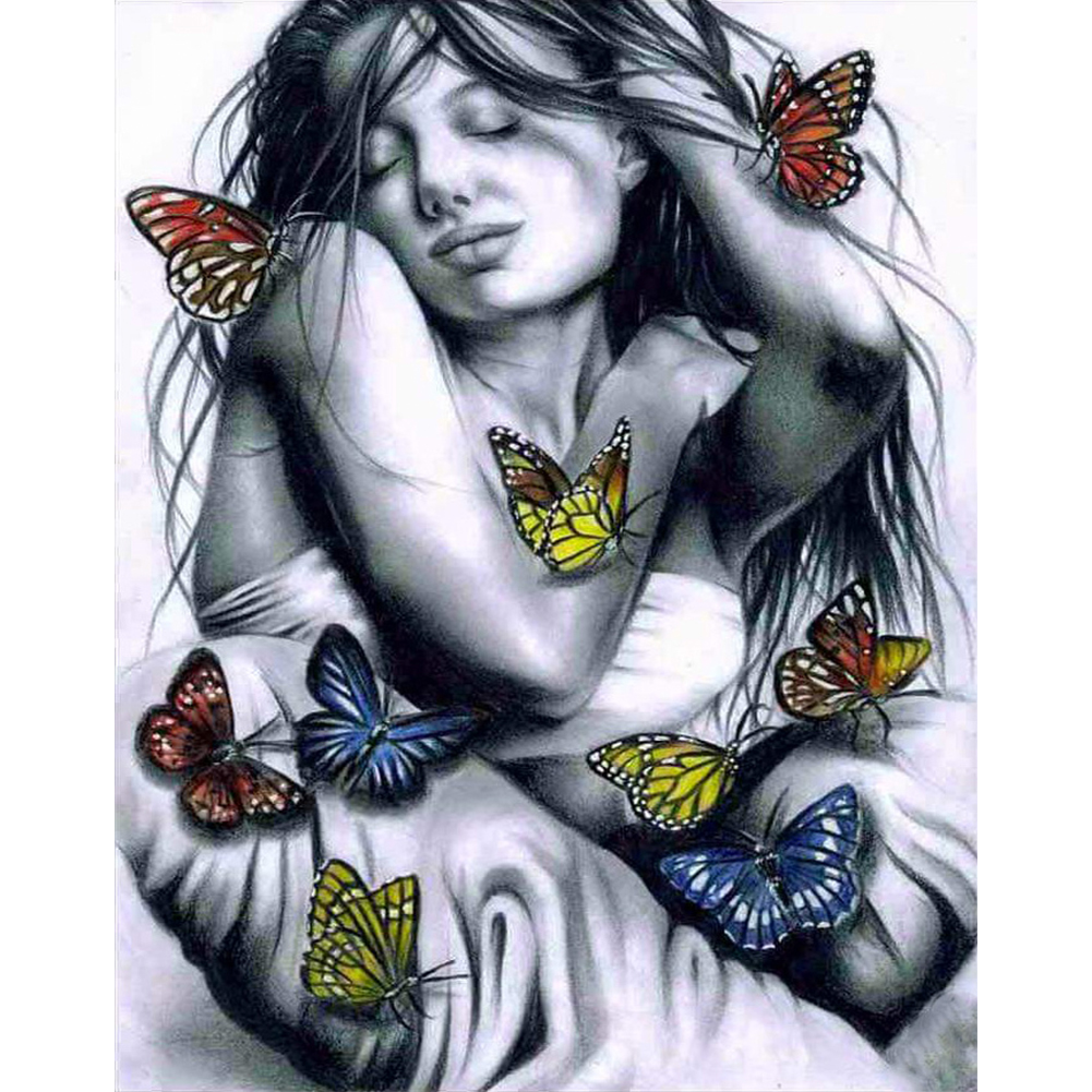 

Womens Art Figure - Round Drill Diamond Painting - 30*40CM, 501 Original