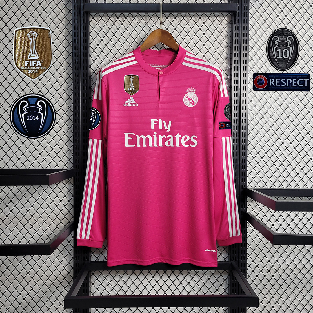 Retro Real Madrid 14-15 Away Stadium Long Sleeve Jersey