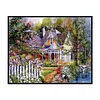 Garden House - 11CT Stamped Cross Stitch - 40*50cm