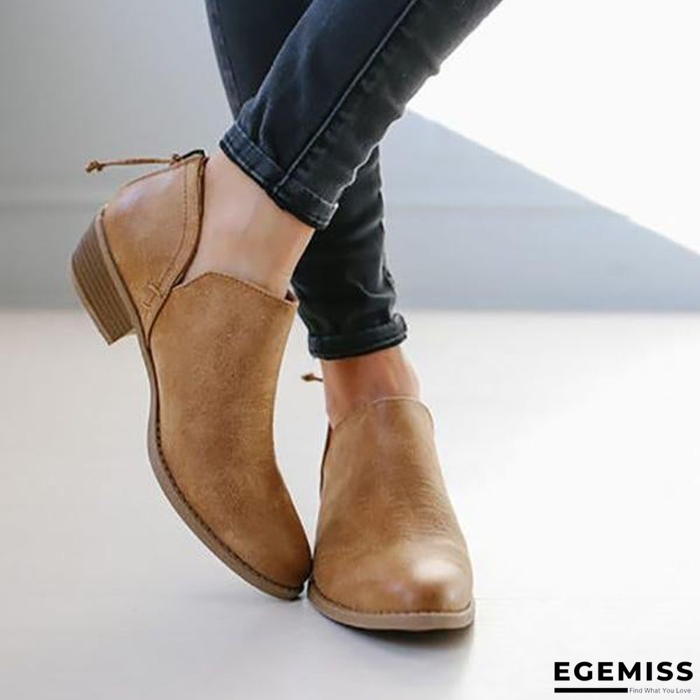 Casual Daily Chunky Heel Shoes | EGEMISS