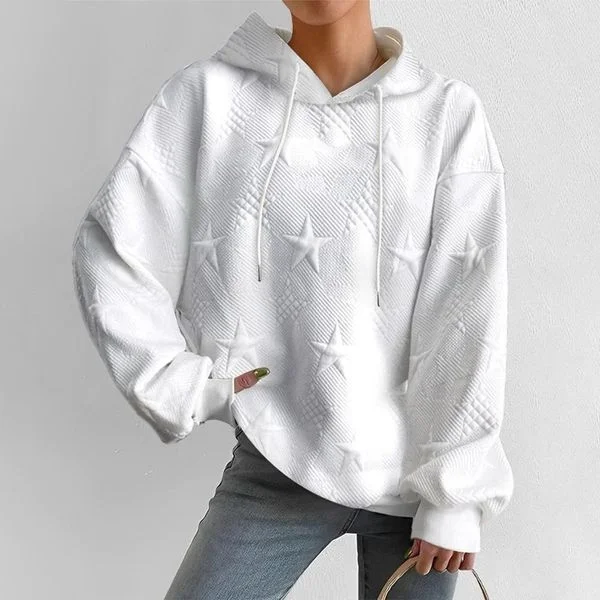 Plain Casual Hoodie Sweatshirt