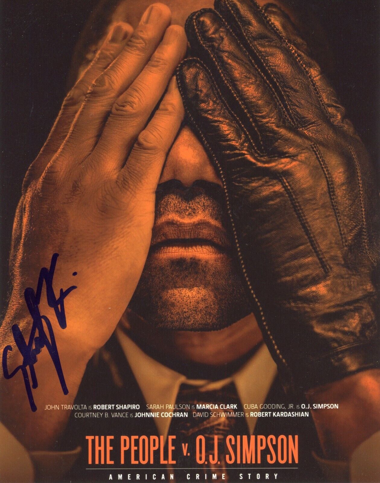 ~ STERLING K BROWN Authentic Hand-Signed PEOPLE VS OJ SIMPSON