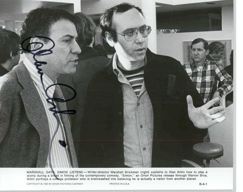 Alan Arkin Signed Autographed Simon