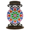 >SALE<DIY Mandala Diamond Painting Candlestick Holder Kit for Home Decor Gift