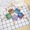 5pcs DIY Bird Full Drill Special Shaped Diamond Painting Keychains Pendant