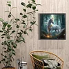 (40*40cm)Forest Unicorn - Full Round Drill Diamond Painting