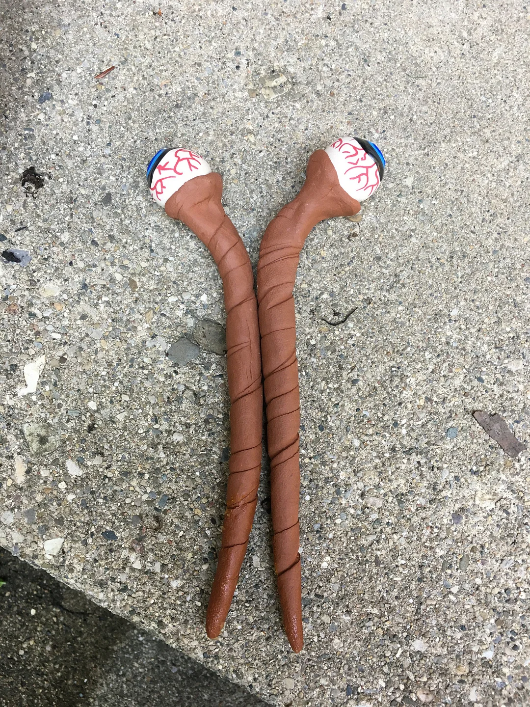 Halloween Eyeball Plant Markers