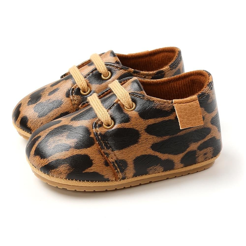 Toddler Baby Boys Girls Lace Up Sneakers, Autumn Soft Sole Infant Moccasins Newborn Hard Outsole Anti-slip First Walkers Shoes