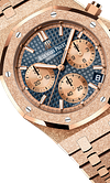 Rose Gold 904L Steel Blue Dial - Automatic - 41mm