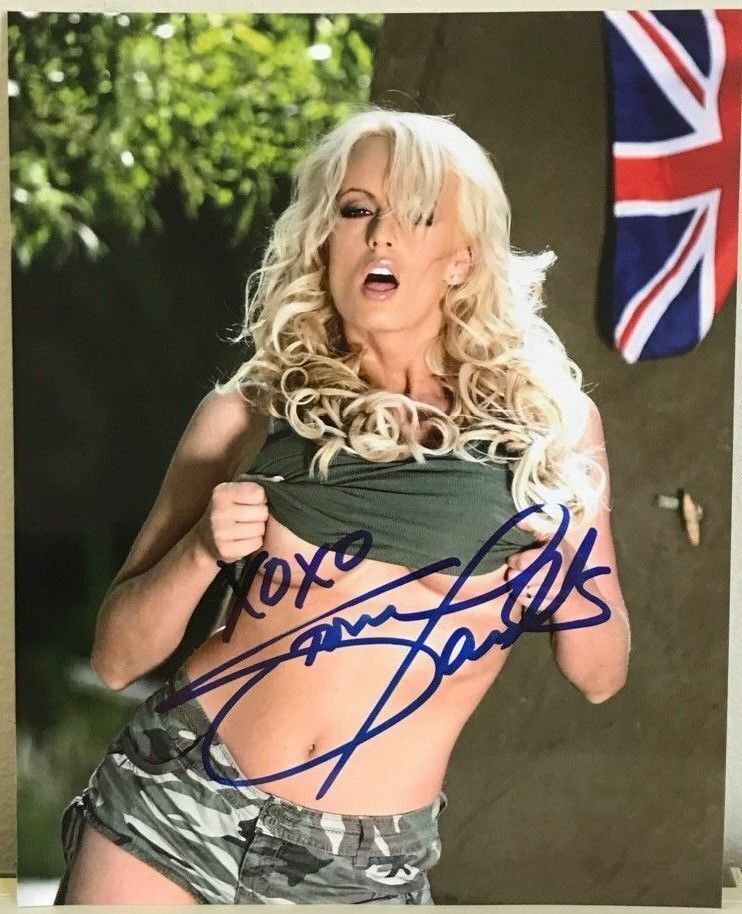 Stormy Daniels Autographed Signed 8x10 Photo Poster painting ( Model ) REPRINT