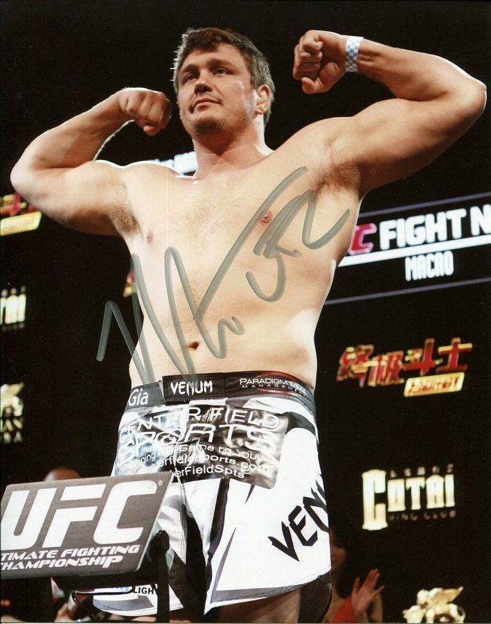 Matt Meathead Mitrione Autographed Signed 8x10 Photo Poster painting UFC Bellator CFS COA