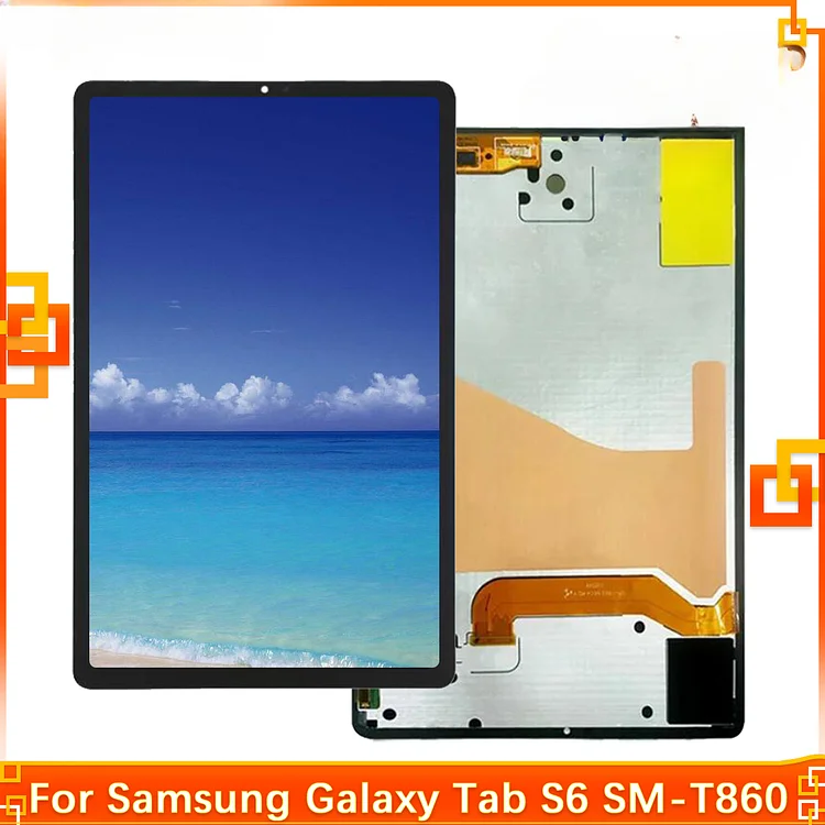 10.5" LCD For Samsung Galaxy LCD Display Tab S6 T860 T865 2019 Touch Screen Digitizer Assembly Panel For Samsung T860 SM-T860