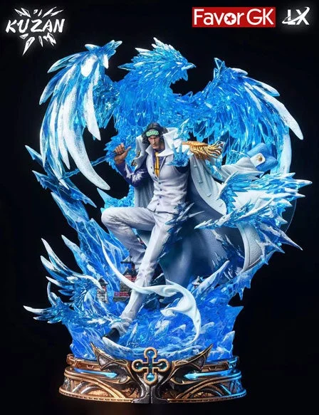Aokiji Kuzan with LED - ONE PIECE Resin Statue - LX-Studios [Pre-Order]-shopify