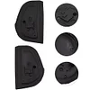 1 Pair Car Exterior Mirror Gasket Rubber Seals L/R for Benz W202 W210 S202 S210