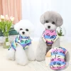 Pet Costume Graffiti Print Dog Clothing For Small Dogs