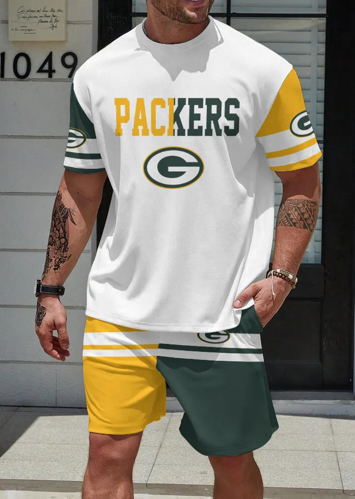 Green Bay Packers  Limited Edition Top And Shorts Two-Piece Suits