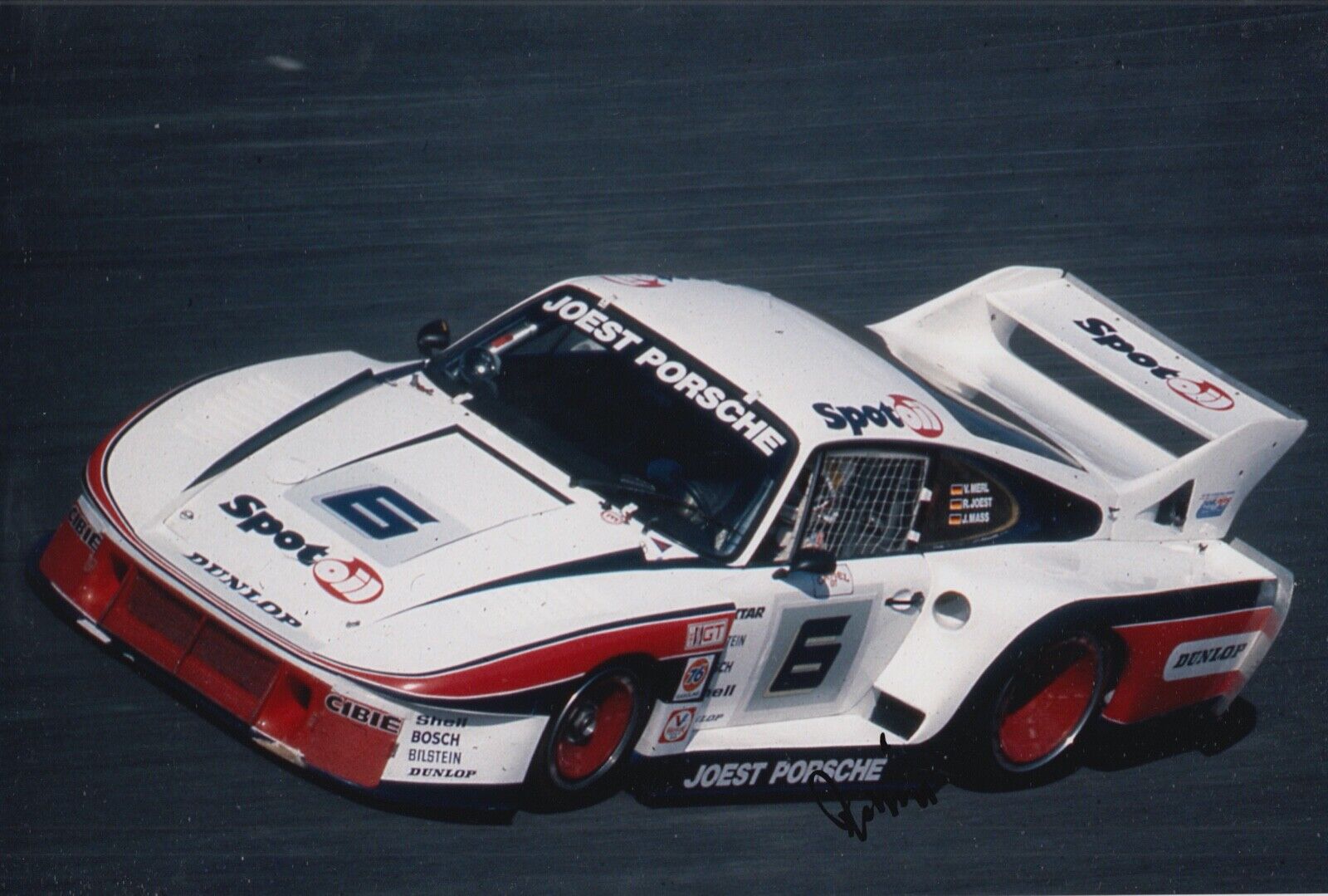 Reinhold Joest Hand Signed 12x8 Photo Poster painting Le Mans Autograph Porsche 16