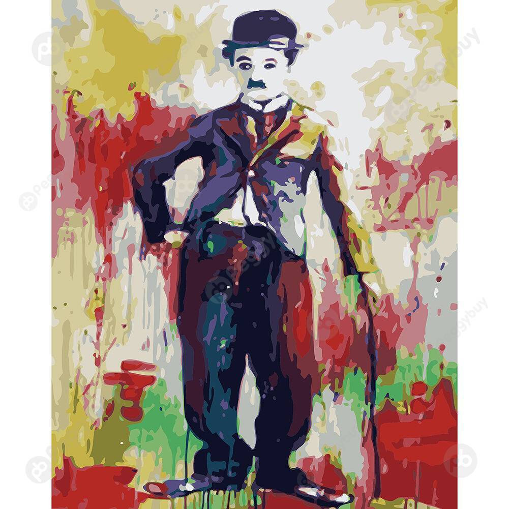 

40*50CM Paint By Numbers-Chaplin, 501 Original