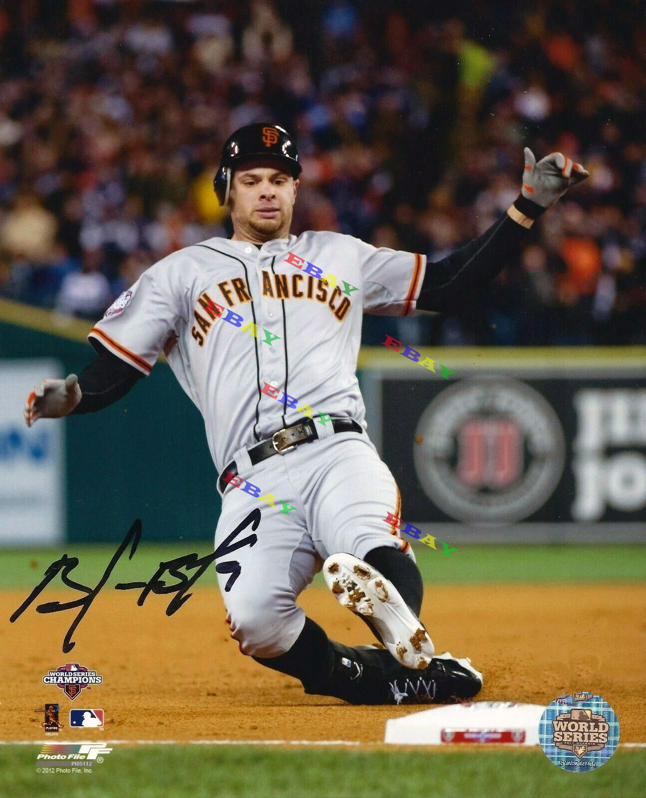 BRANDON BELT SAN FRANCISCO GIANTS Autographed Signed 8x10 Photo Poster painting Reprint