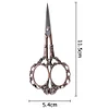 Vintage Stainless Steel Scissors Antique Cross-Stitch Sewing Thread Cutter