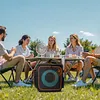 Speaker Bag for JBL Partybox Encore2 Essential Detachable Adjustable Strap Portable Travel Rugged Speaker Cover for Microphones Charger Cable and Accessories