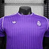 Joyfball 2025/2026 Player Version Real Madrid Casual Style Football Jersey（The player version jersey is a bit tight, please pay attention to the size selection）