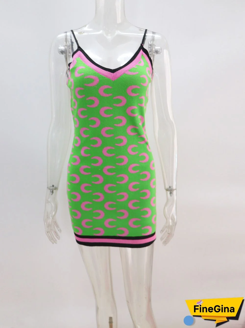 Beyprern Casual Womens Sweater Dresses Summer New Chic Backless Moon Print Bodycon Night Dresses Party Club Wear Rave Outfits