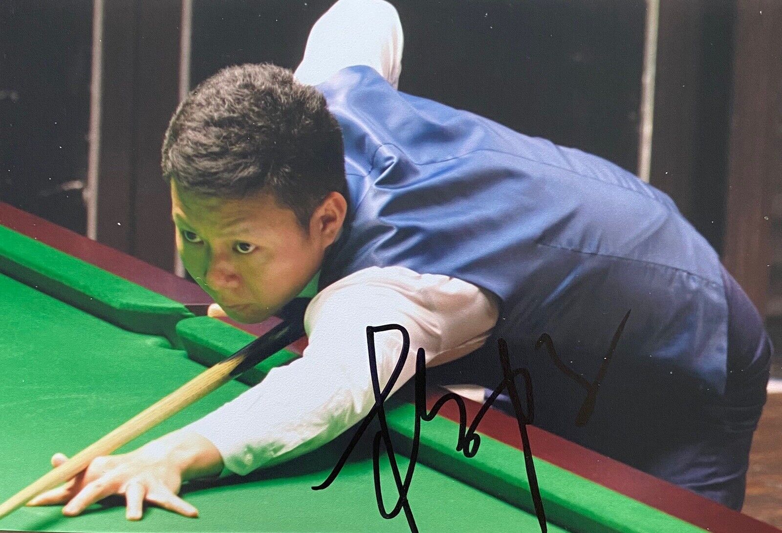 Mei Xiwen Genuine Hand Signed 6X4 Photo Poster painting - Snooker 2