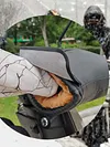 Motorcycle Heated Handlebar Muffs Windproof 3 Levels Setting Gloves for Riding