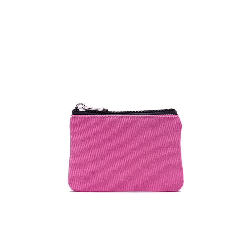 New Cotton Canvas Fashion Men’s And Women’s Coin Purse Card Holder Simple Fabric Coin Pouch Storage Bag