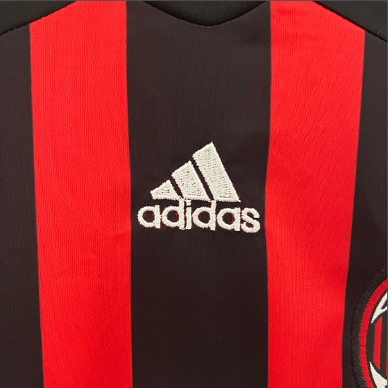 Retro 06/07 AC Milan Home Kids Kit Football Shirt Thai Quality