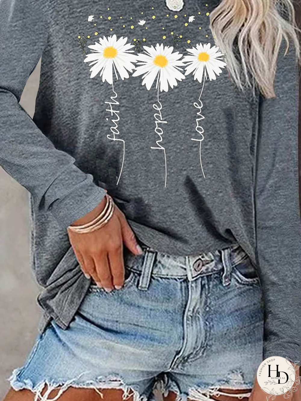 Loose Casual Crew Neck T-Shirt